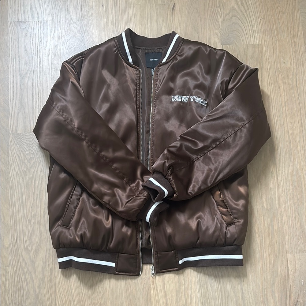 Brown Bomber Jacket